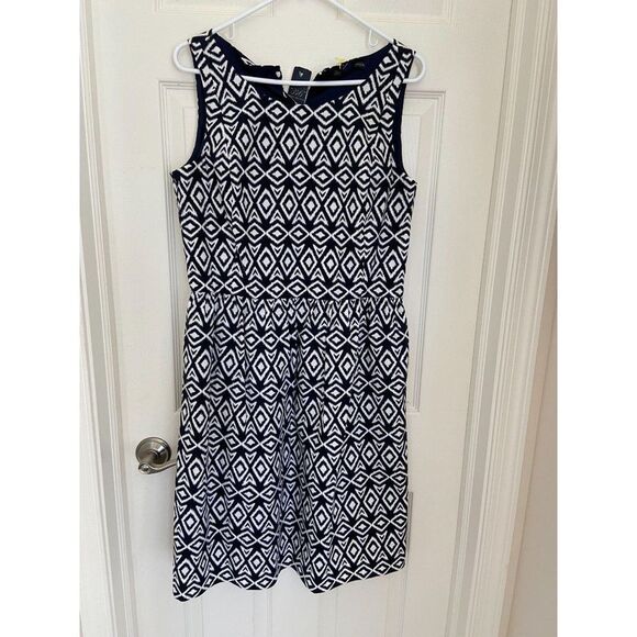NWT Brooks Brothers Blue and White Dress (size 12) - Picture 5 of 10